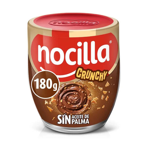 Nocilla Crunchy Cocoa and Hazelnut Spread 180g