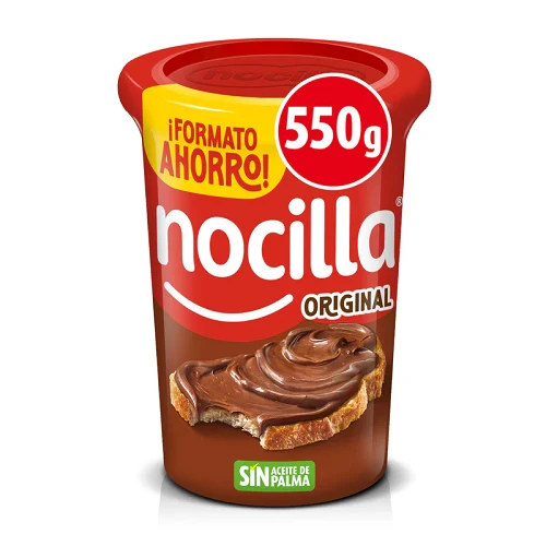Nocilla Original Cocoa and Hazelnut Spread 550g