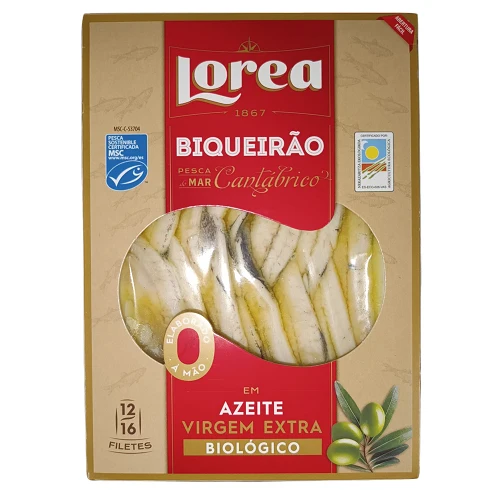 Lorea Boquerones in Vinegar with Extra Virgin Olive Oil 90g
