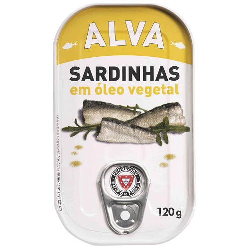 Alva Sardines in Vegetable Oil 120g