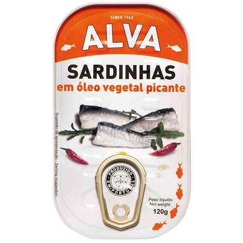 Alva Spicy Sardines in Oil 120g