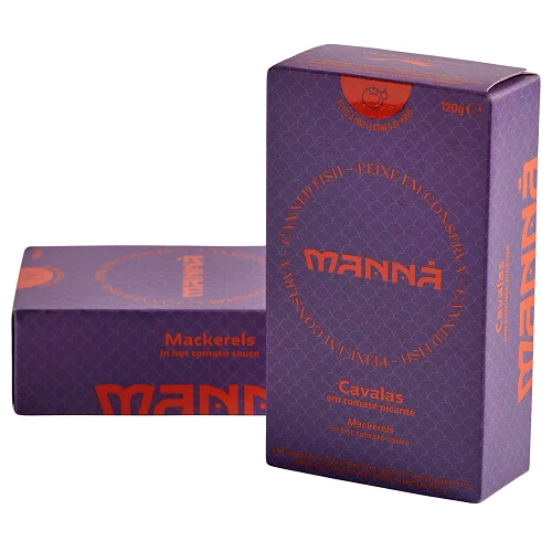 Manná Mackerel in Spicy Tomato Sauce 120g