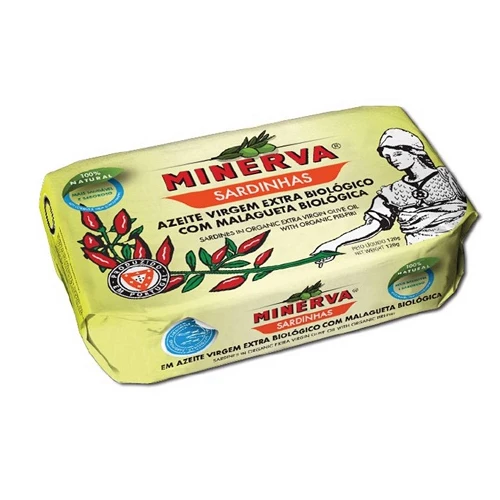 Minerva Whole Sardines in Olive Oil with Chilli 120g