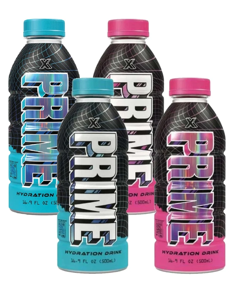 Prime X Hydration Limited Edition Pack, 4 x 500 ml