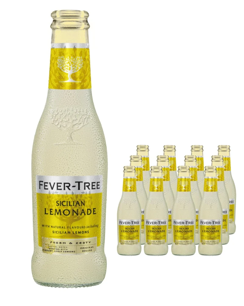 Fever-Tree Sparkling Sicilian Lemonade Multipack, 12 x 275 ml