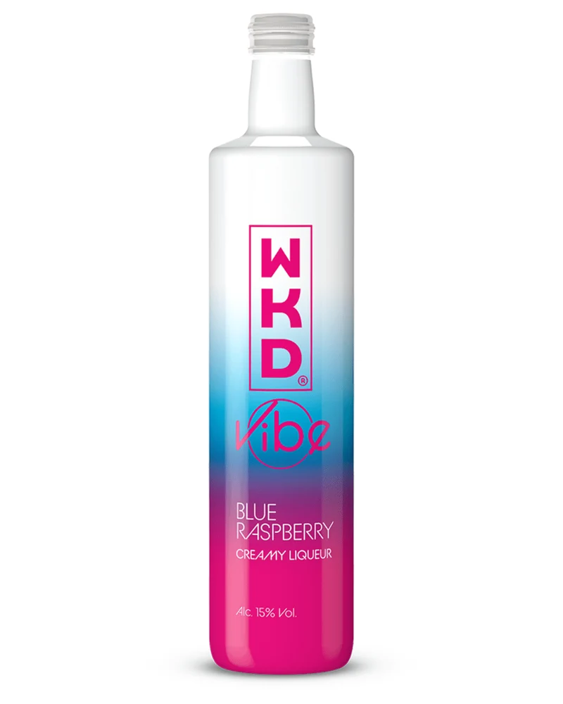 WKD Vibe Creamy Blue Raspberry Liqueur, 50 cl
