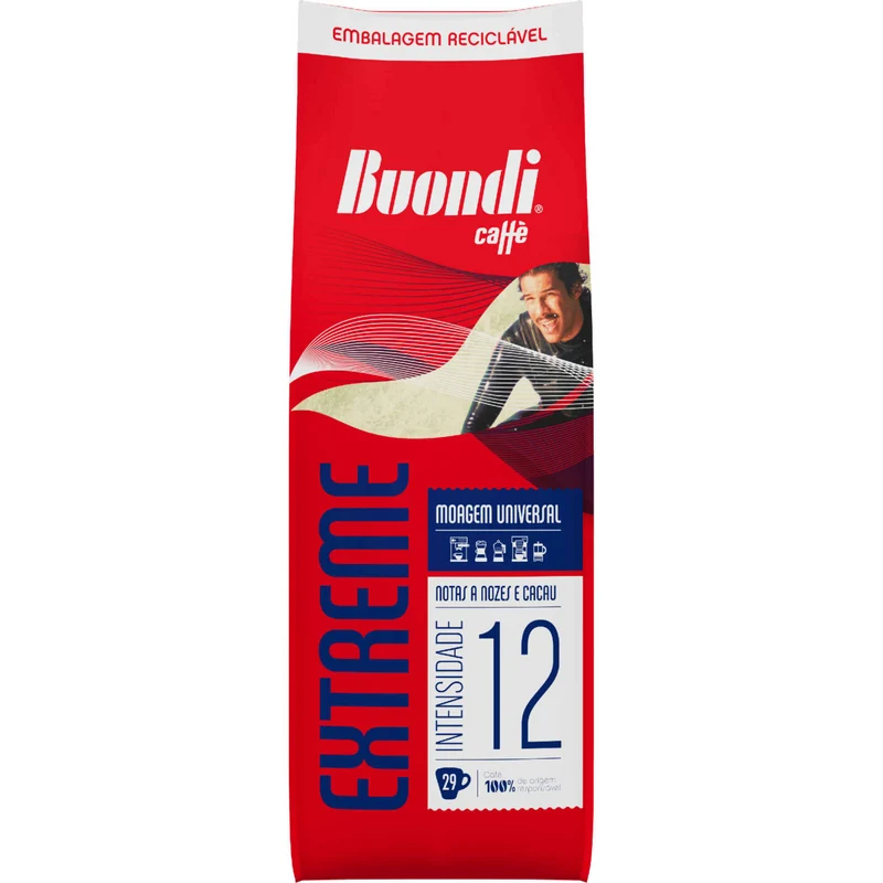 Buondi Extreme Ground Coffee Universal Grind Intensity 12 200g