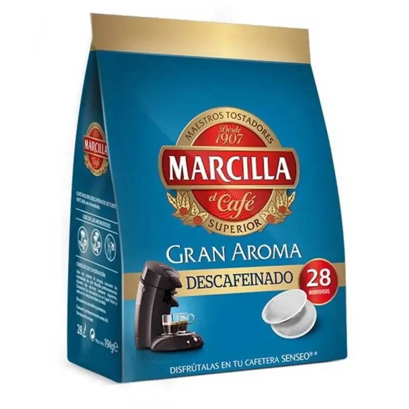 Marcilla Senseo Decaffeinated Coffee Pods 28 Pack
