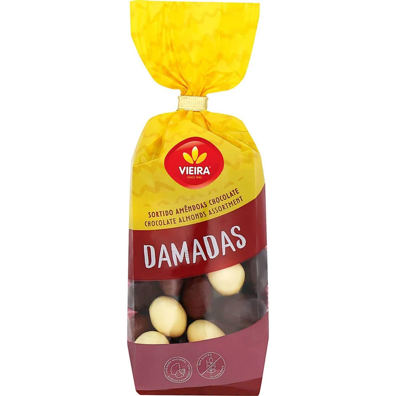 Vieira de Castro Damadas Chocolate Almonds 180g