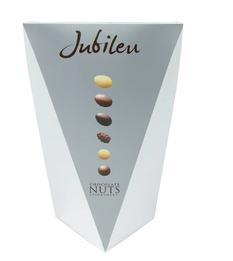 Jubileu Assorted Chocolate Almonds and Hazelnuts 150g
