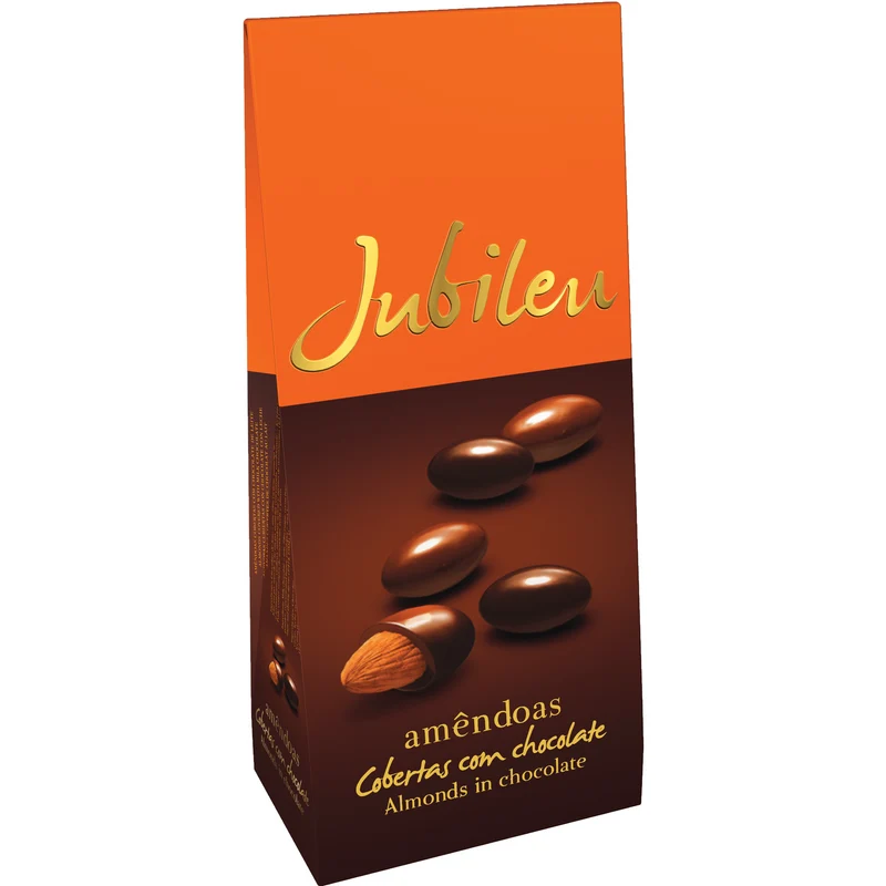 Jubileu Milk Chocolate Almonds 150g