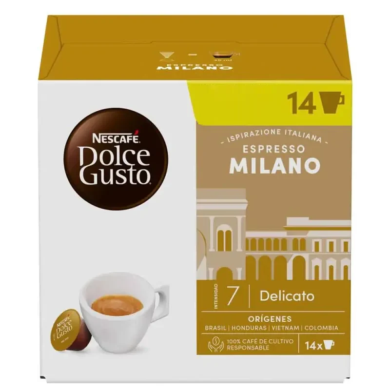 Nescafé Dolce Gusto Espresso Milano Coffee Capsules 14 Pack