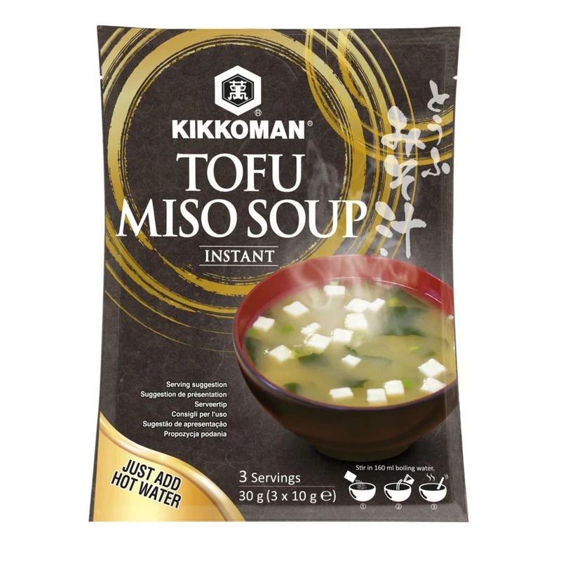 Kikkoman Instant Tofu Miso Soup 3 Sachets 30g
