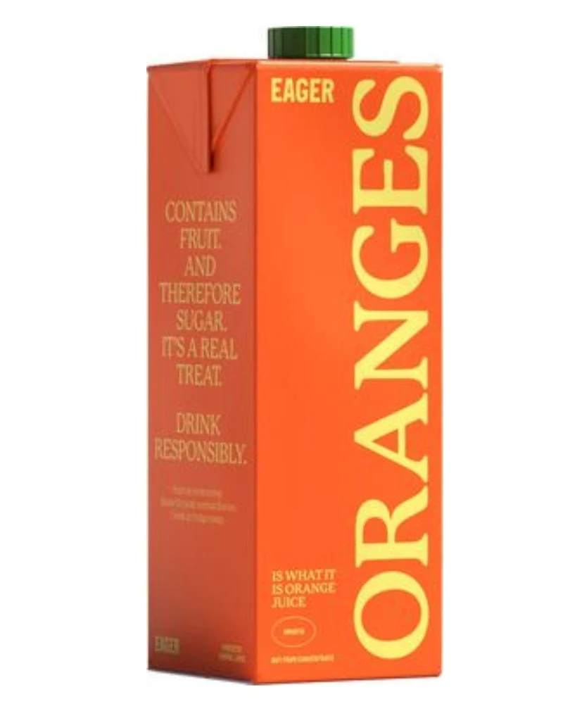 Eager Orange Juice, 1 L