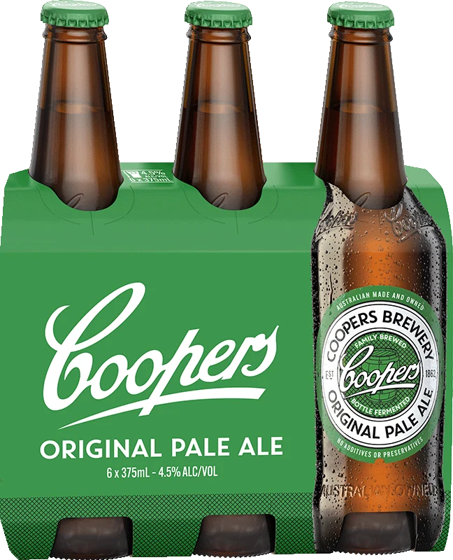 Coopers Pale Ale 6 Pack (37.5cl Bottles)