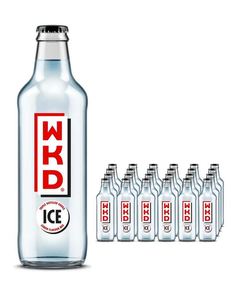 WKD Ice Original Vodka Mix Multipack, 24 x 275 ml