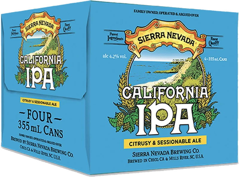 Sierra Nevada California IPA 4 Pack (35.5cl Cans)
