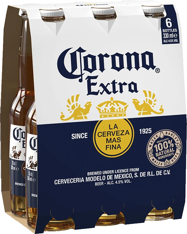 Corona Extra 6 Pack (33cl Bottles)
