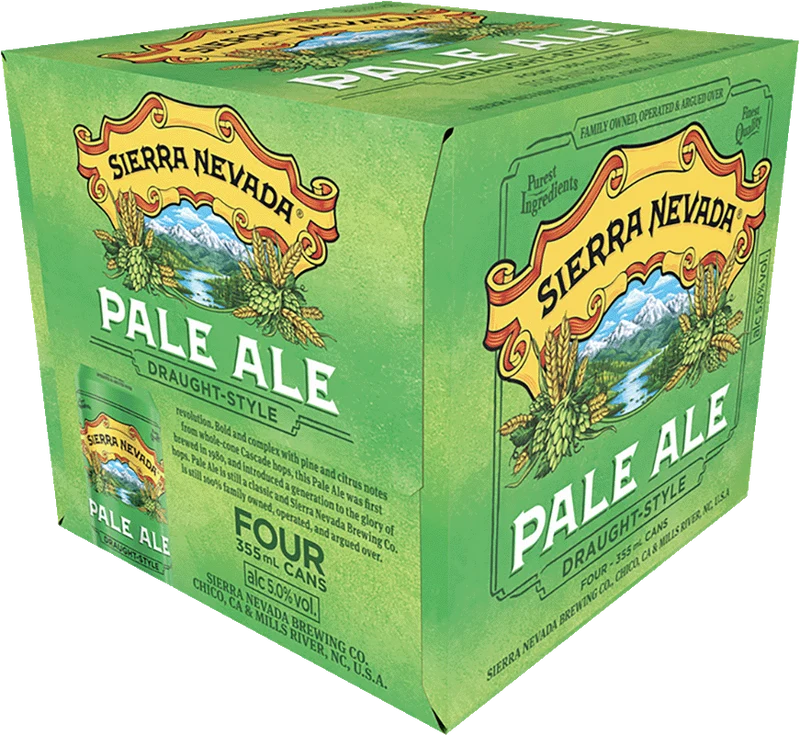 Sierra Nevada Pale Ale 4 Pack (35.5cl Cans)