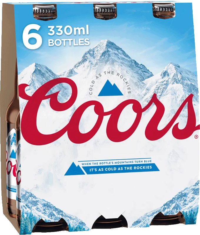 Coors 6 Pack (33cl Bottles)