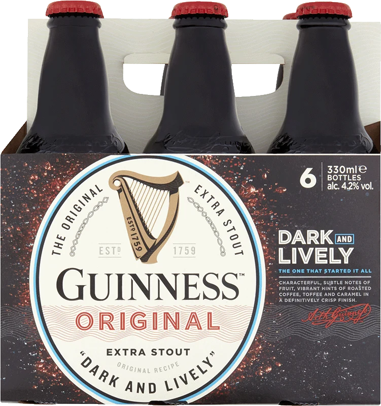 Guinness Original Extra Stout 6x33cl BTL