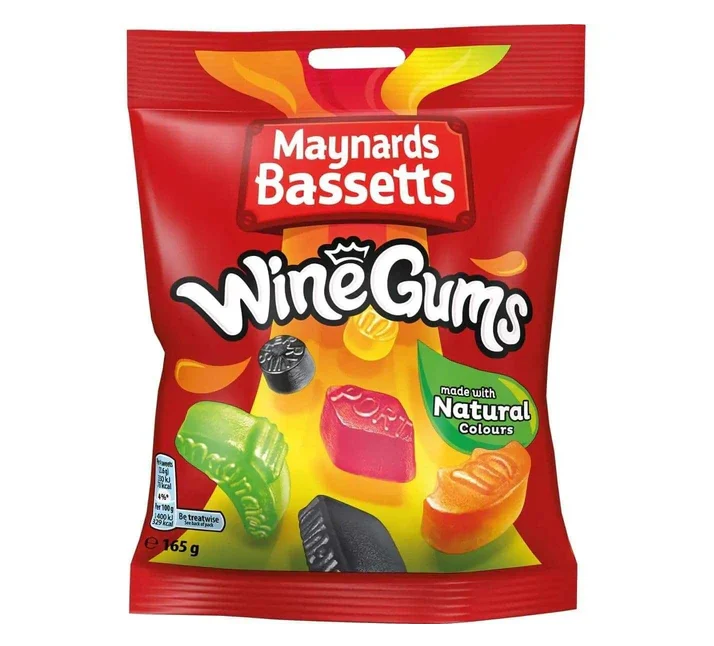 Maynards Bassetts Wine Gums 130g