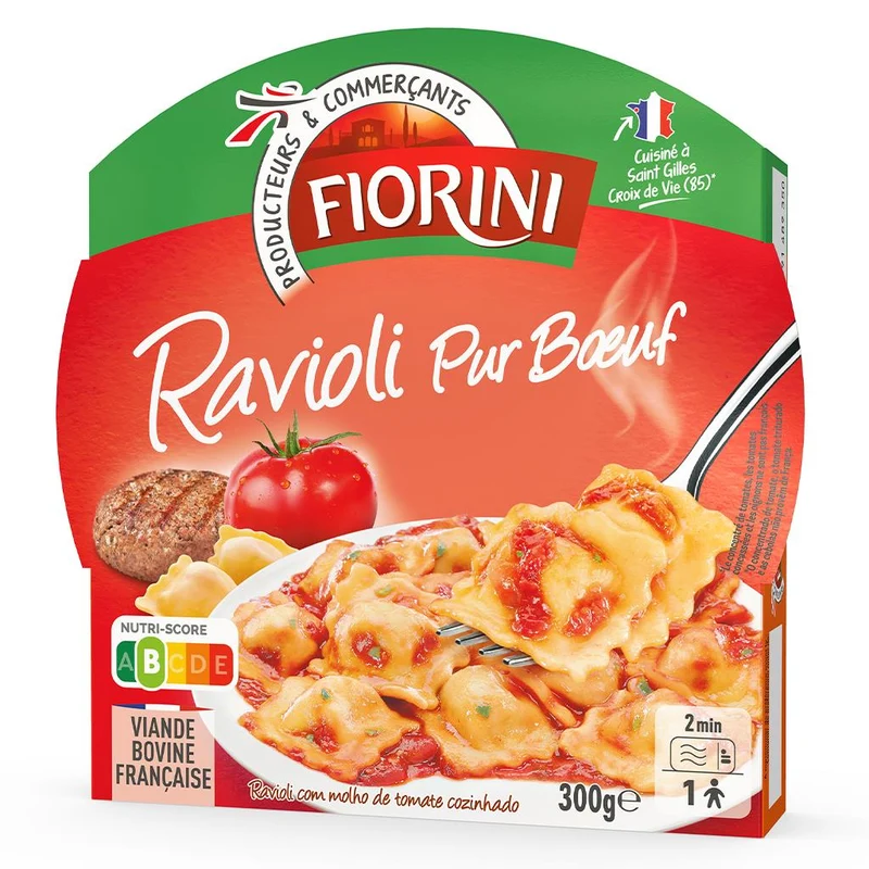 Fiorini Beef Ravioli in Tomato Sauce 300g