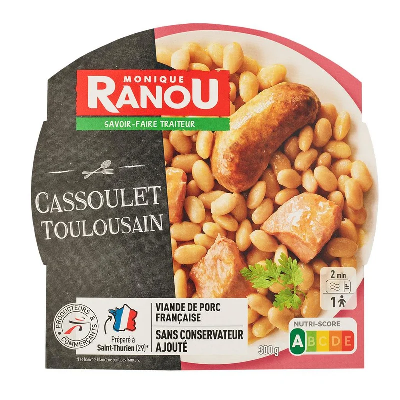 Monique Ranou Cassoulet Toulousain 300g