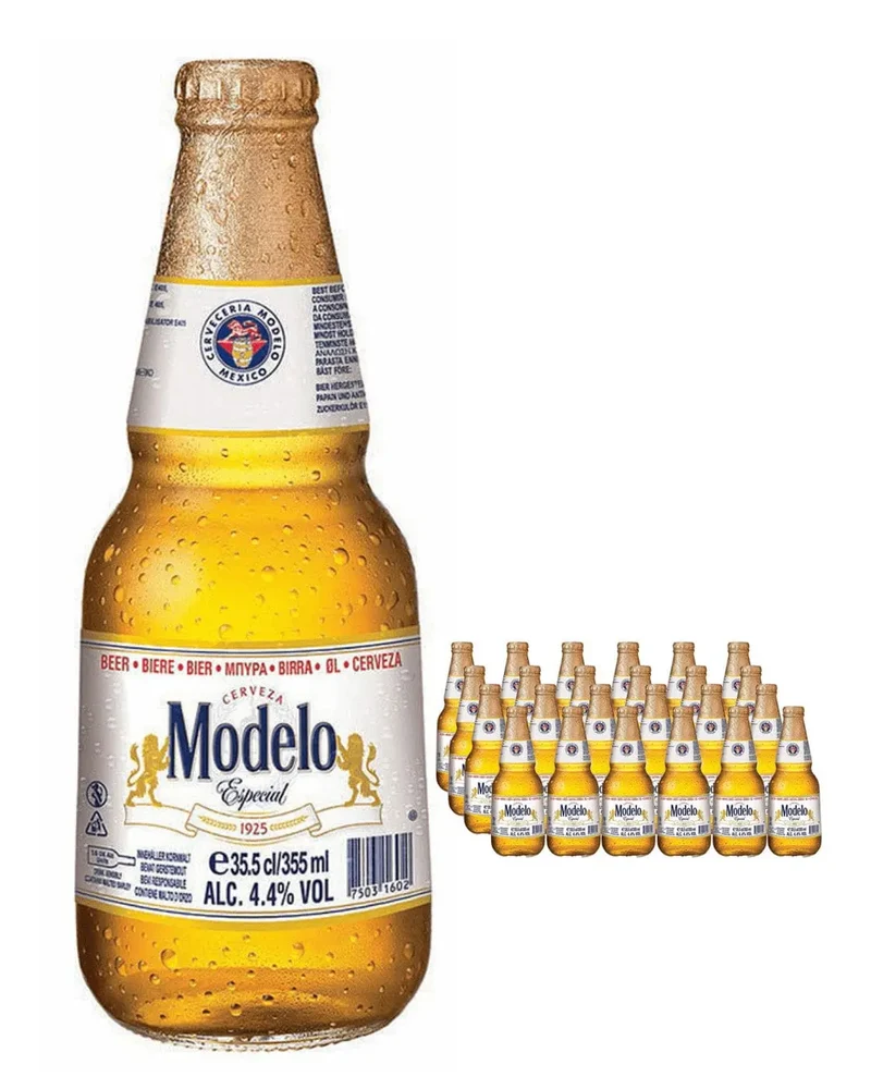 Modelo Especial Premium Lager Beer, 24 x 355 ml