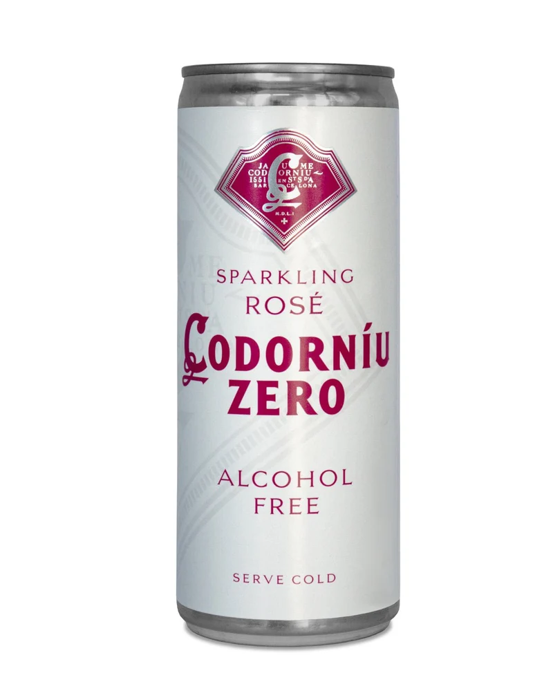 Codorniu Zero Alcohol Free Sparkling Rose Wine, 250 ml