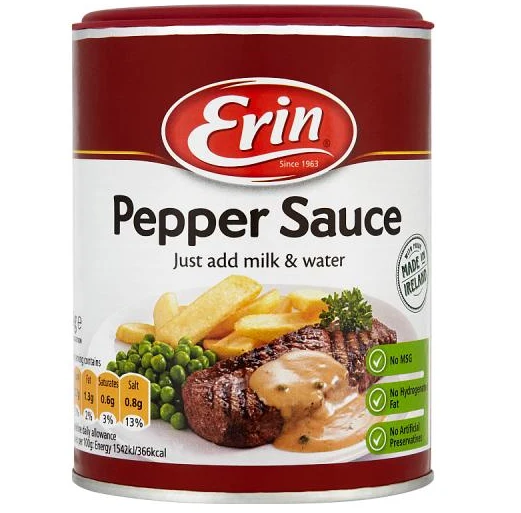 Erin Creamy Peppercorn Sauce Mix 144g