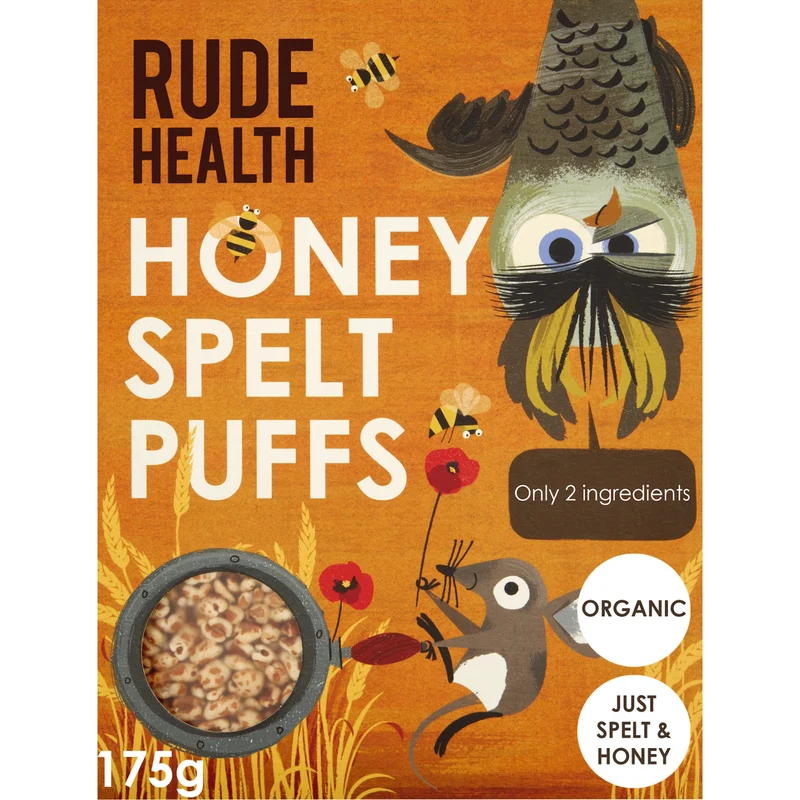Rude Health Honey Spelt Puffs 175g