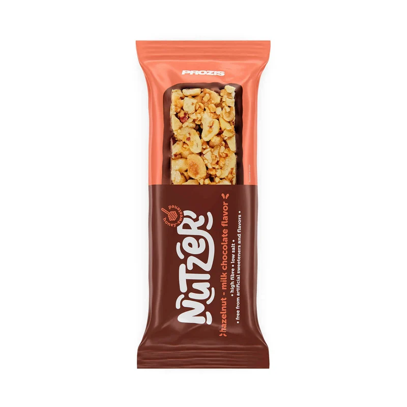 Prozis Nutzer Hazelnut and Milk Chocolate Bar 45g