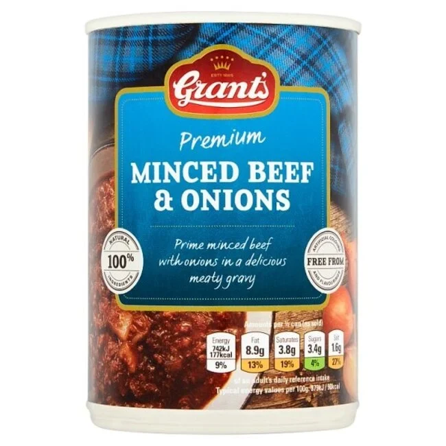 Grant's Minced Beef and Onions 392g