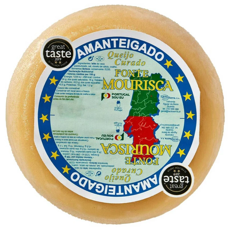 Fonte Mourisca Buttery Cow's Milk Cheese Approx. 550g
