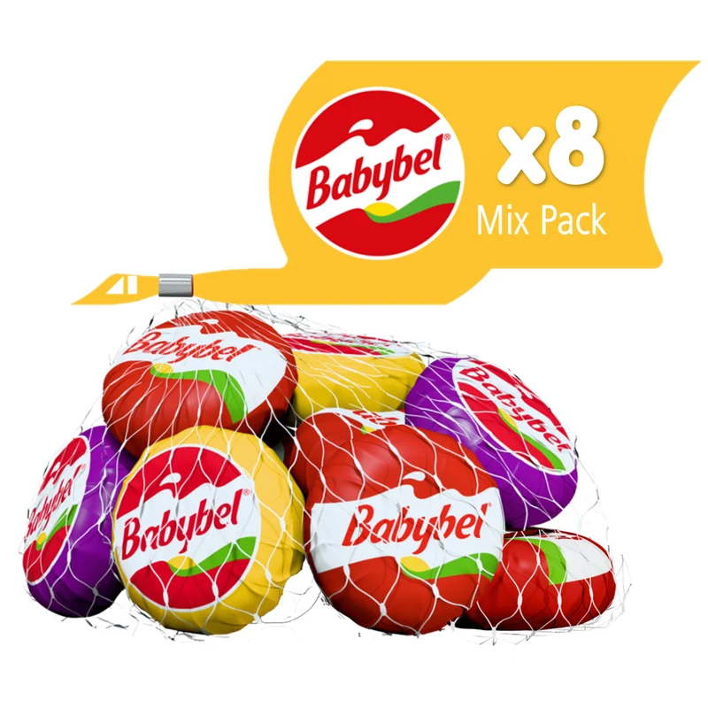 Mini Babybel Mixed Pack Original, Cheddar and Emmental 9 x 20g