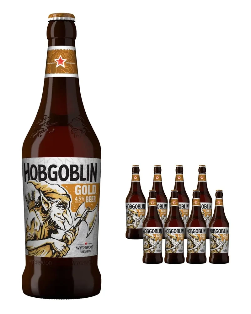 Wychwood Hobgoblin Gold Beer Multipack, 8 x 500 ml