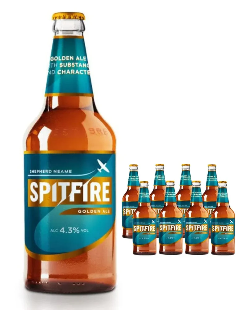 Shepherd Neame Spitfire Gold Beer Multipack, 8 x 500 ml