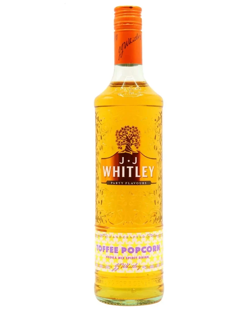 J.J. Whitley Toffee Popcorn Vodka Mix Spirit Drink, 70 cl
