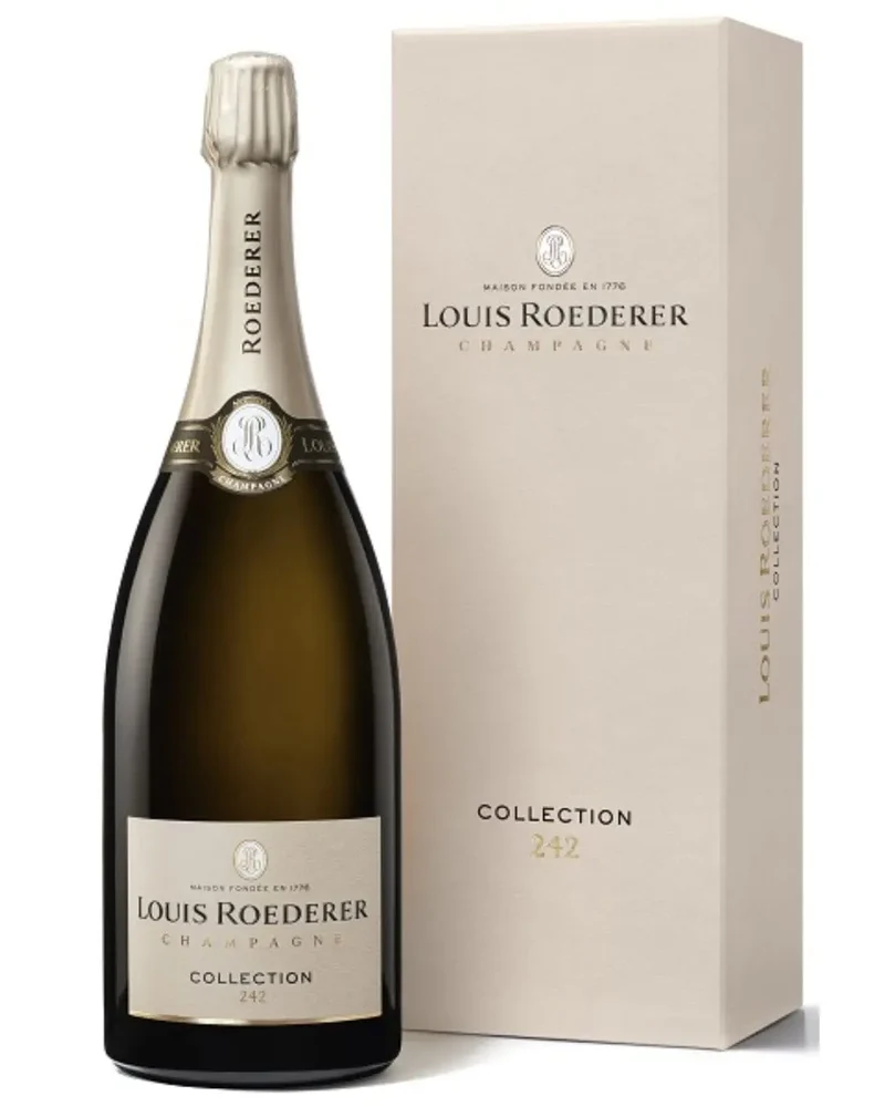 Louis Roederer Collection 242 Brut Champagne Gift Box Magnum, 1.5 L