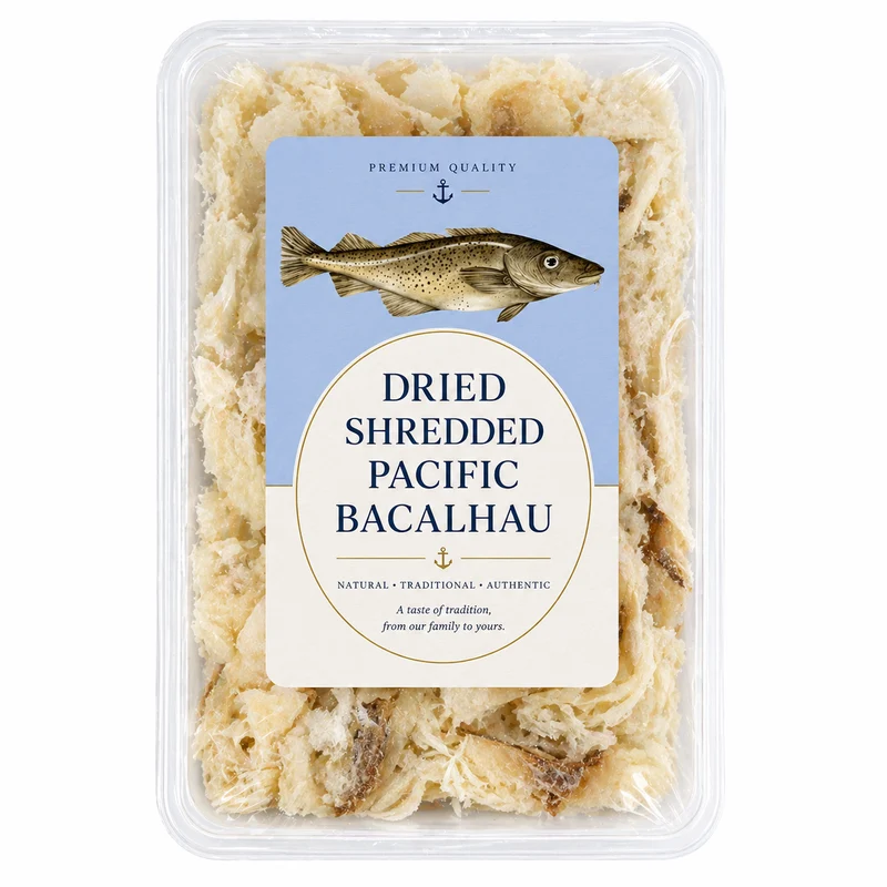 Bacalhau Salted Dried Shredded Cod approx 400g