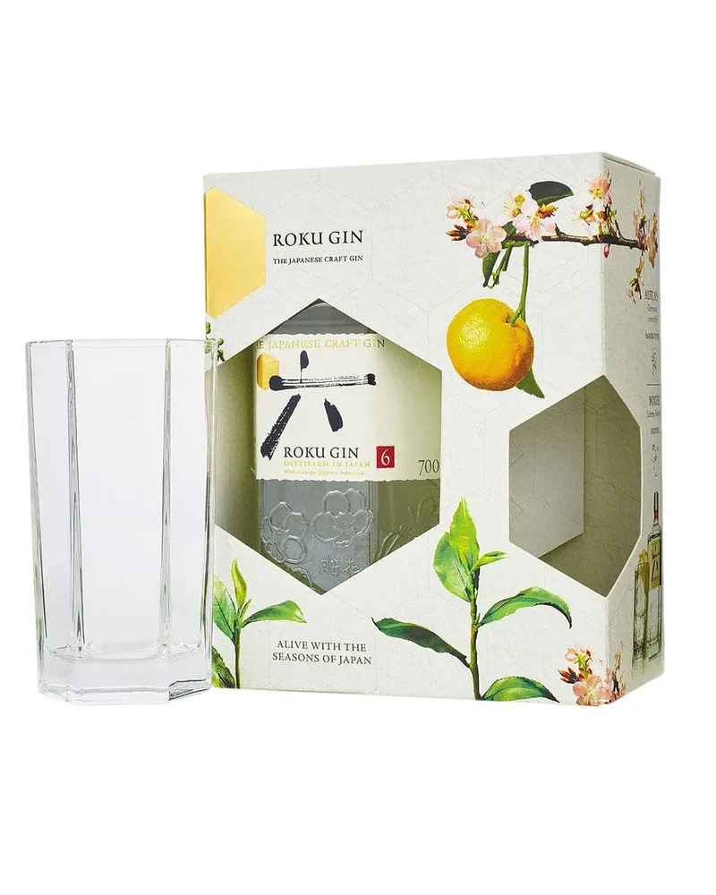 Roku Gin Gift Pack, 70 cl