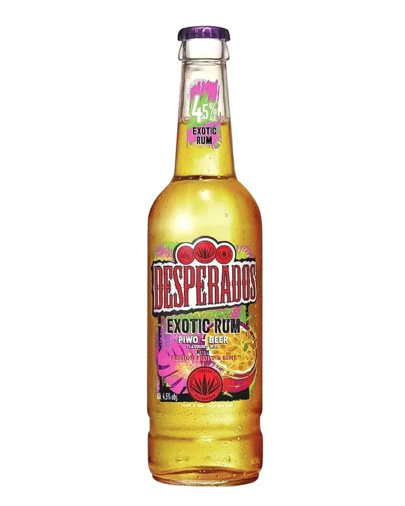 Desperados Exotic Rum Lager Beer Multipack, 20 x 400 ml
