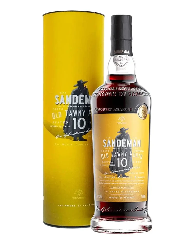 Sandeman 10 Year Old Tawny Port Gift Box, 75 cl