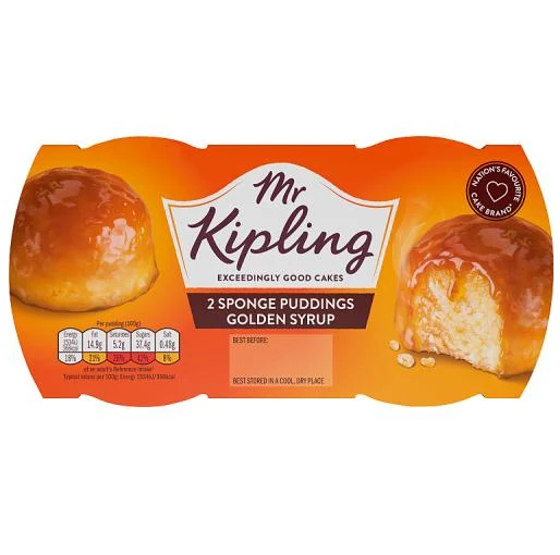 Mr Kipling Golden Syrup Sponge Pudding 216g