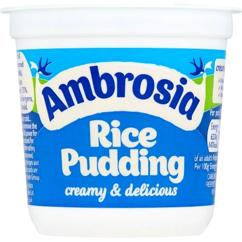 Ambrosia Creamed Rice Pudding 150g