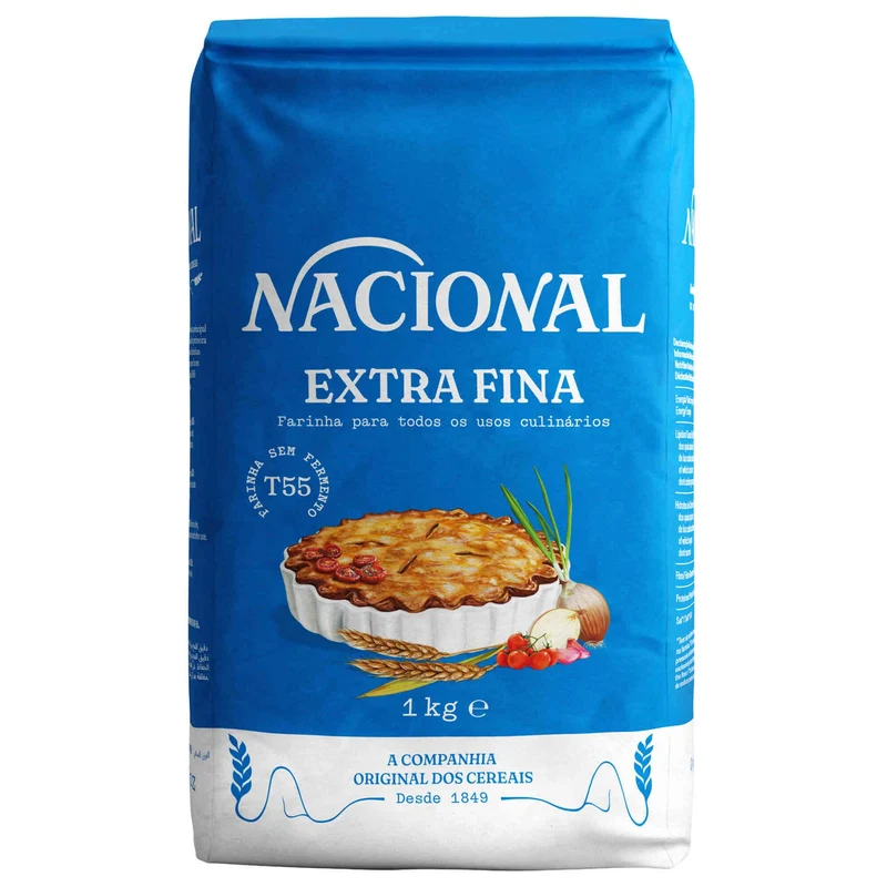 Nacional Extra Fine Wheat Flour 1kg