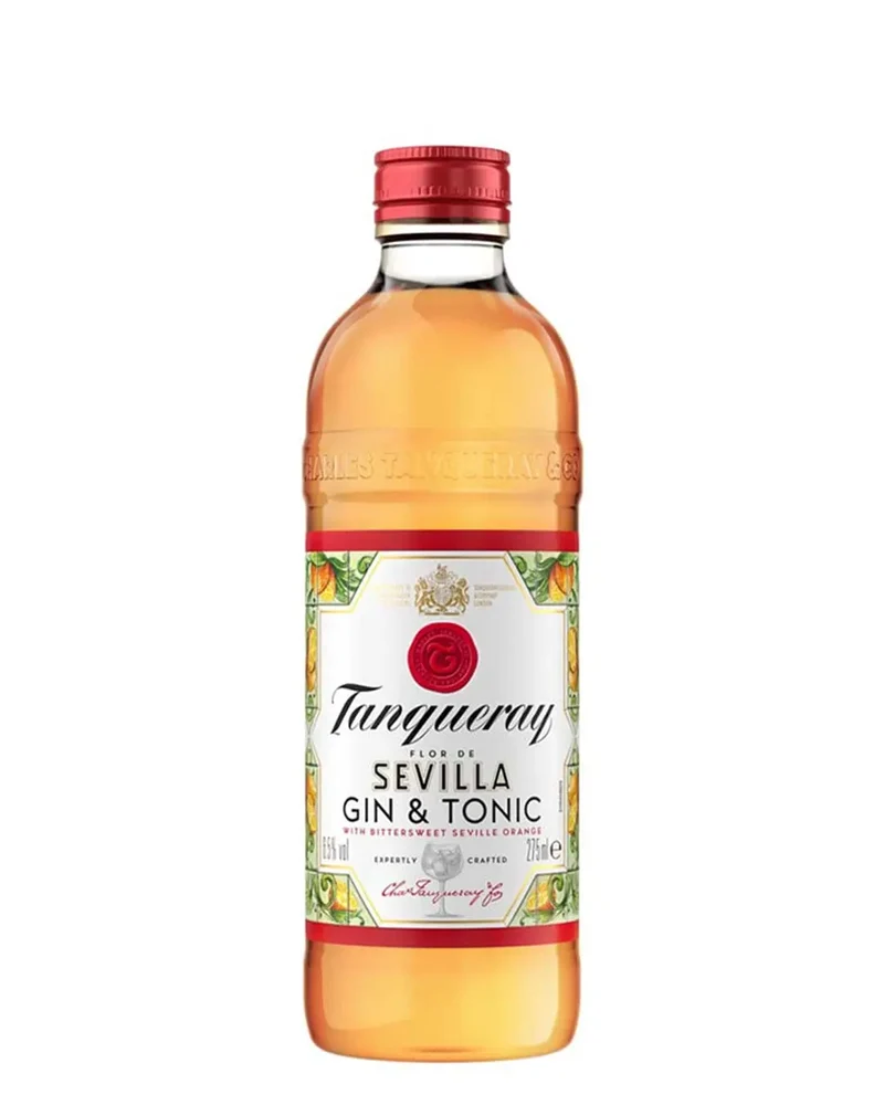 Tanqueray Flor De Sevilla Gin & Tonic Premixed Cocktail, 275 ml