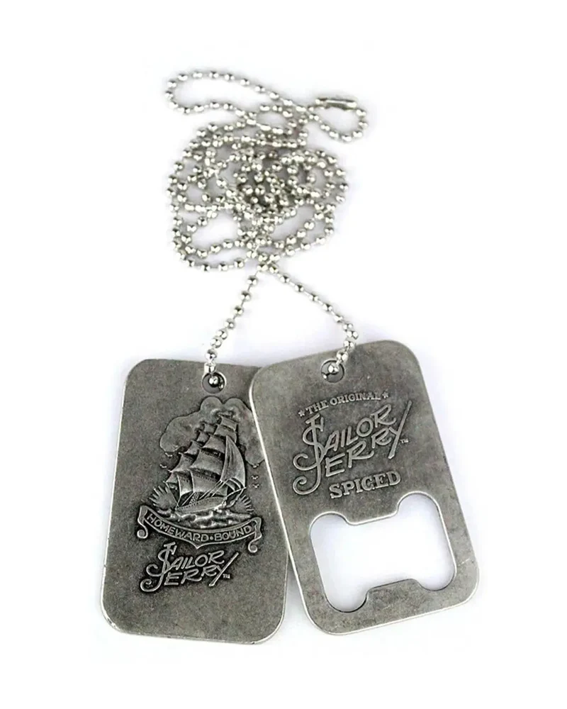 Sailor Jerry Dog Tags