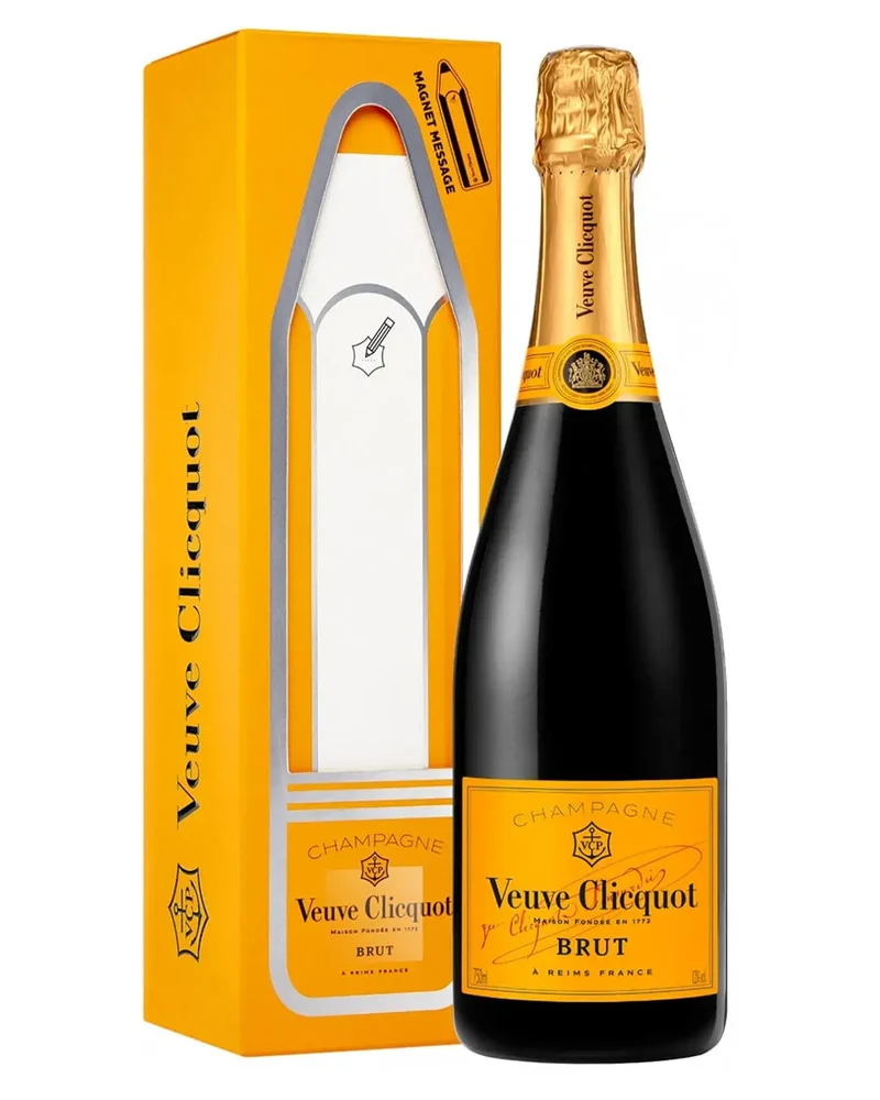 Veuve Clicquot Yellow Label Magnet Message, 75 cl